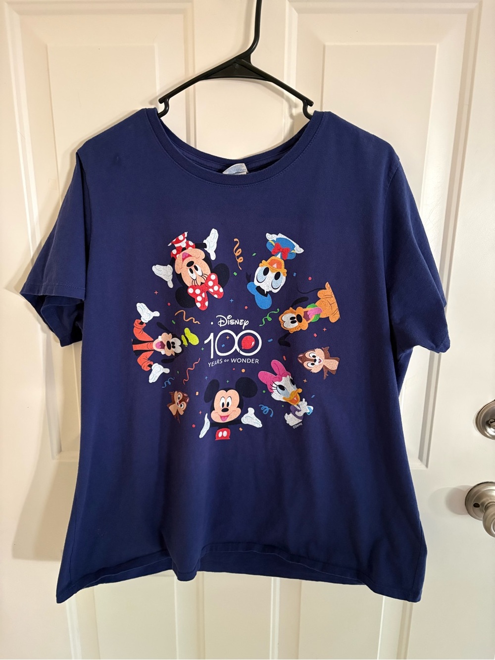 Disney 100 Years of Wonder Mickey & Friends Tee Shirt Women’s XXL - Picture 2 of 6